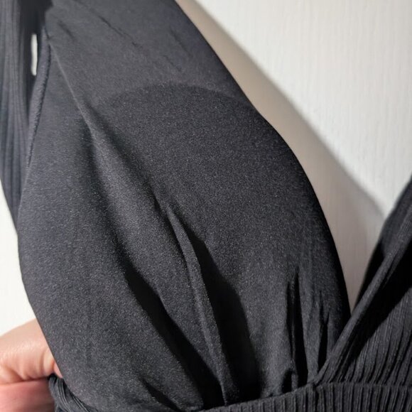 NWT Andie Swim | The Mykonos One Piece Ribbed Black (XL-Long Torso) - Picture 7 of 16